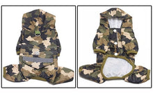 Load image into Gallery viewer, Pet Cat Dog Raincoat Hooded Reflective Puppy Small Dog Rain Coat Waterproof Jacket for Dogs Soft Breathable Mesh Dog Clothes
