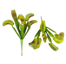 Load image into Gallery viewer, Nepenthes Carnivorous  Dionaea  Clip Venus Flytrap Artificial Fake Plant  100 Pcs
